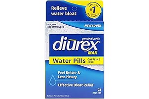 Diurex Max Water Pills - Maximum Strength Caffeine Free Diuretic - Relieve...