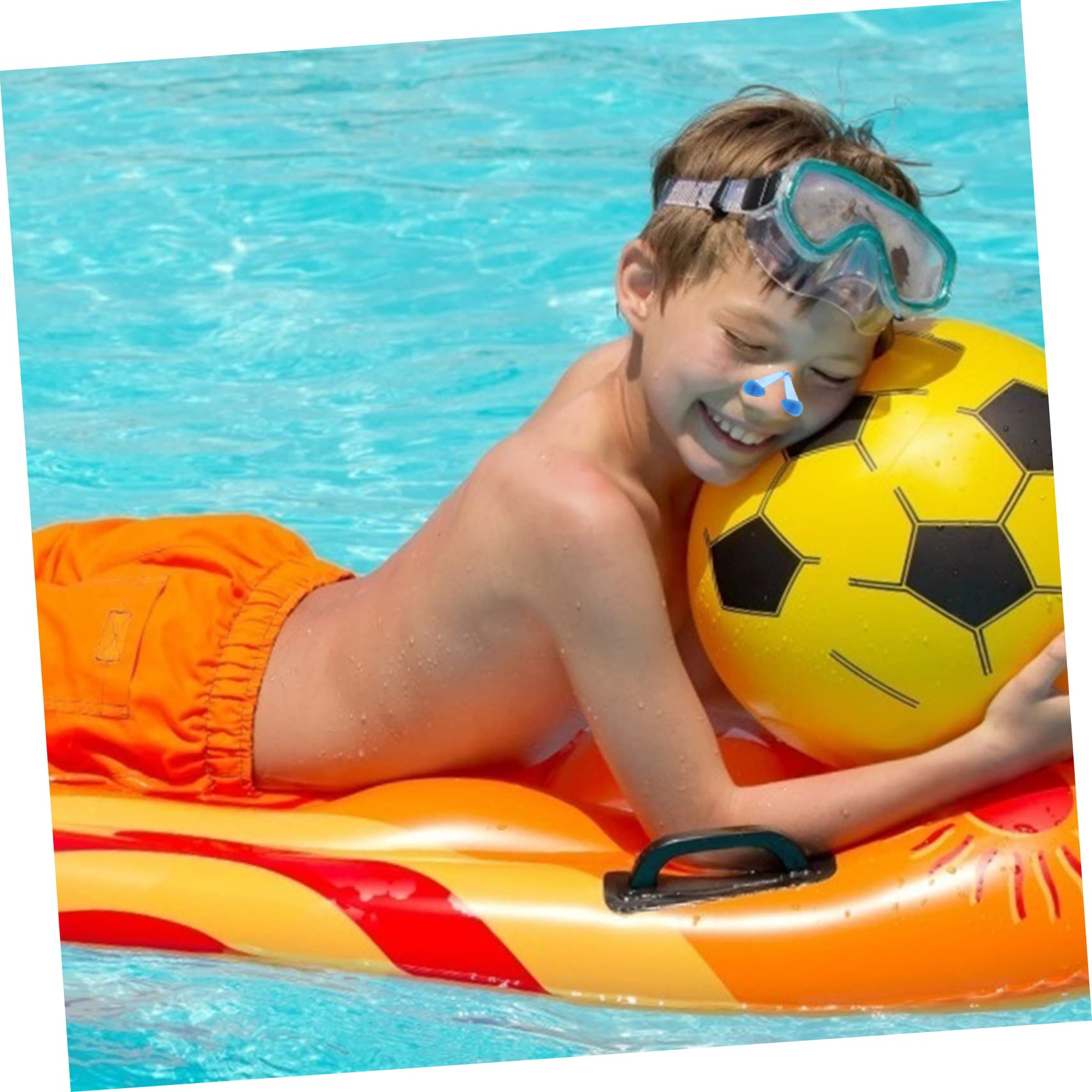 Kisangel 30stücke Schwimm-nasenklammer Teiliges Ergonomisches Design Weich Und Komfortabel Für Schwimmer Und Lernende Langlebige Und Pc-Materialien Für Pool Geeignet