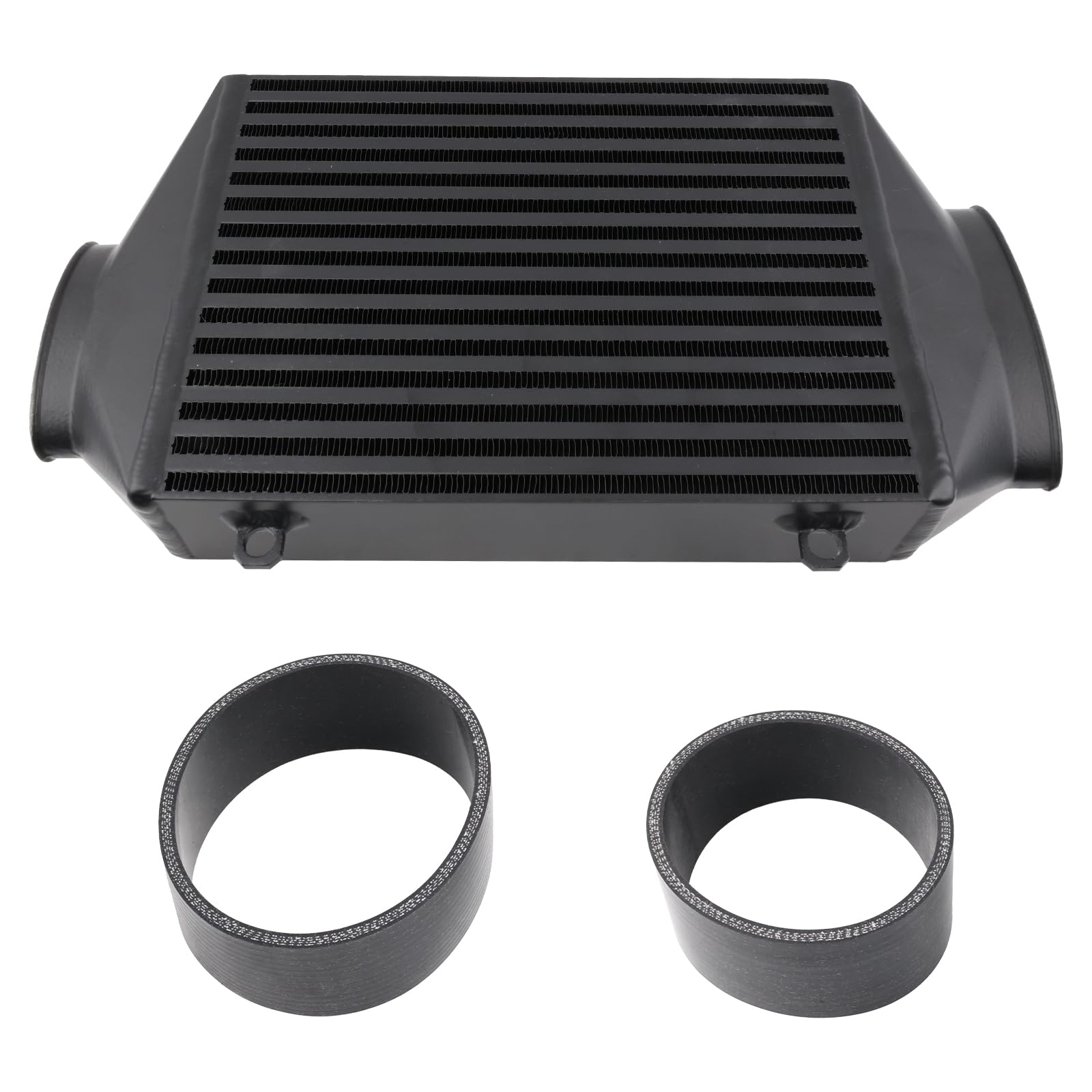 Chłodnica intercooler Pasuje do doładowania Cooper S 1.6L R53 R52 2002-2006 górne mocowanie intercoolera(Black)