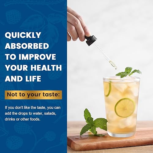 Miniatura 5 de Gotas líquidas de glucosamina condroitina MSM, alta absorción, antioxidante, inmune, apoyo óseo, suplemento MSM para hombres y mujeres, vegano, sin