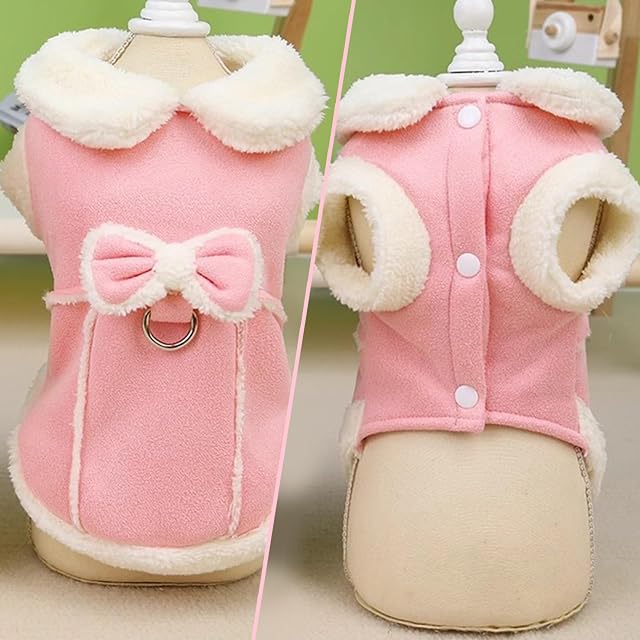 Foto 4 de 8 de Jersey De Lana Para Perros Pequeños Abrigo De Lana Cálido Para Perros Chaleco De Lana Suave Para Perros…