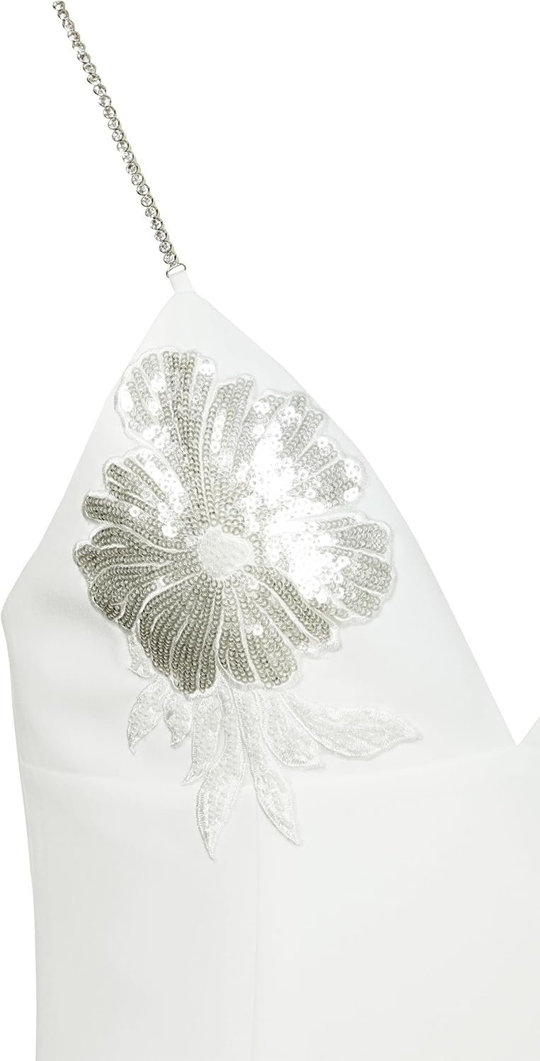 JW PEI Women's Ayliua Sweetheart-Neckline Rhinestones Embellished Long Dress - Image 4