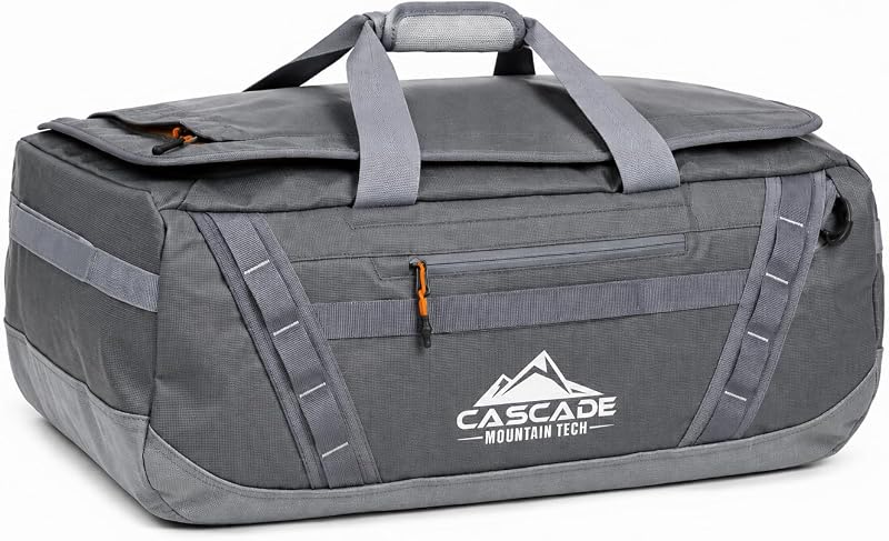 Bolso de viaje de 60 litros, bolso de viaje convertible para hombres y mujeres, resistente al agua y al desgarro