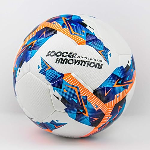 Miniatura 1 de Balón de fútbol con tecnología DualTech de Soccer Innovations Speed Ball - Disponible en tamaño 5 y 4 - Mantiene su forma para siempre con