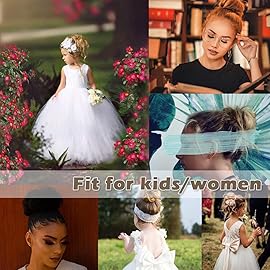 BARSDAR 100% Human Hair Bun Extensions, Jet Black, 20cm Long, 10cm Wide, Tousled Updo Chignons