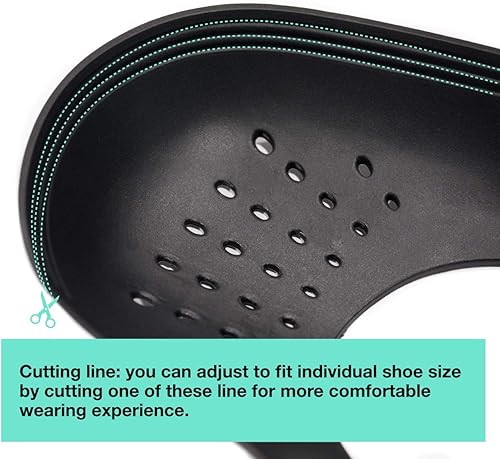 Miniatura 4 de Wilkins Protector de zapatos antiarrugas (2 pares) reductor de puntera e inserto antiarrugas para tenis