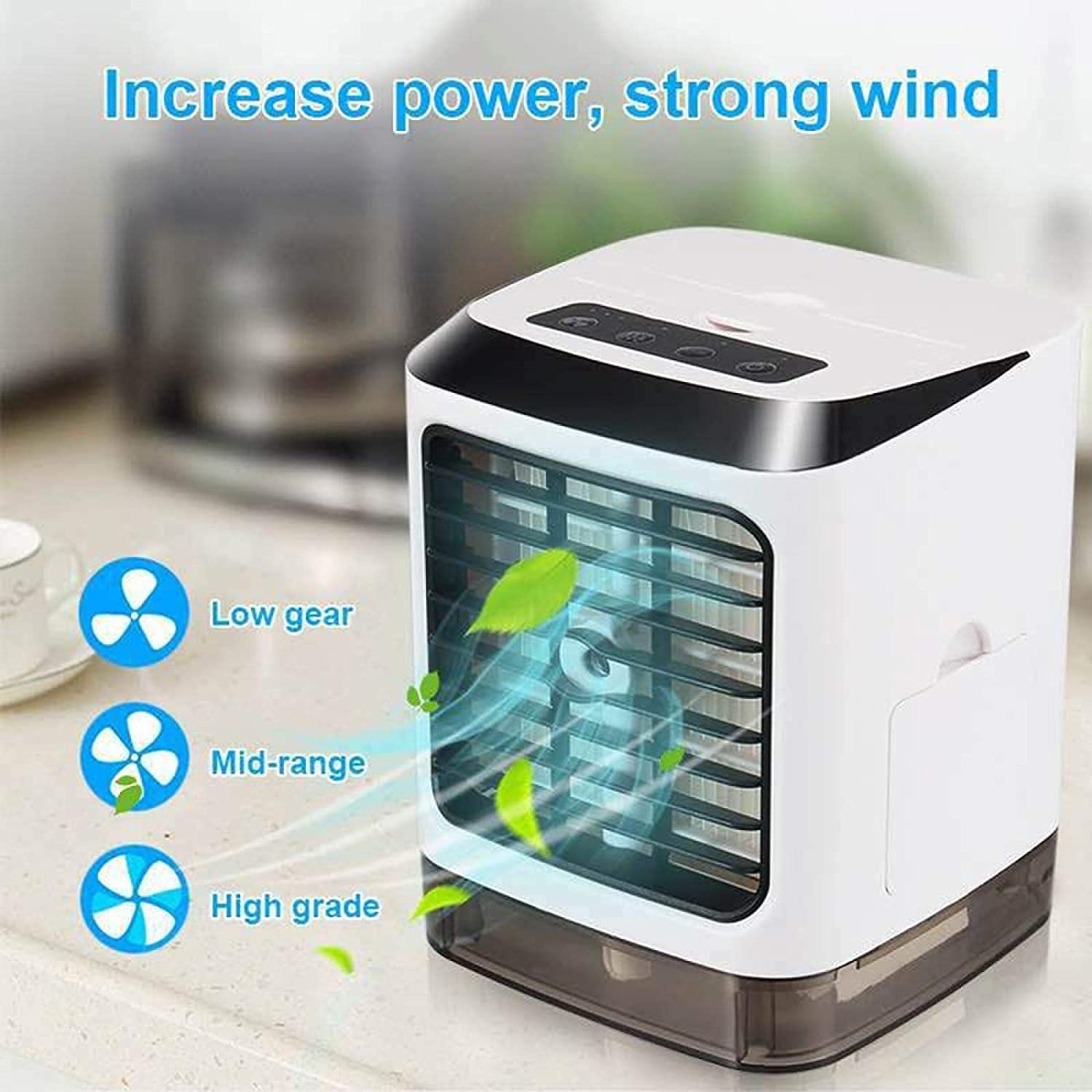Przenośny klimatyzator Mini USB Przenośna chłodnica powietrza Wentylator Klimatyzator Pulpit Wentylator chłodzący powietrze Nawilżacz Oczyszczacz