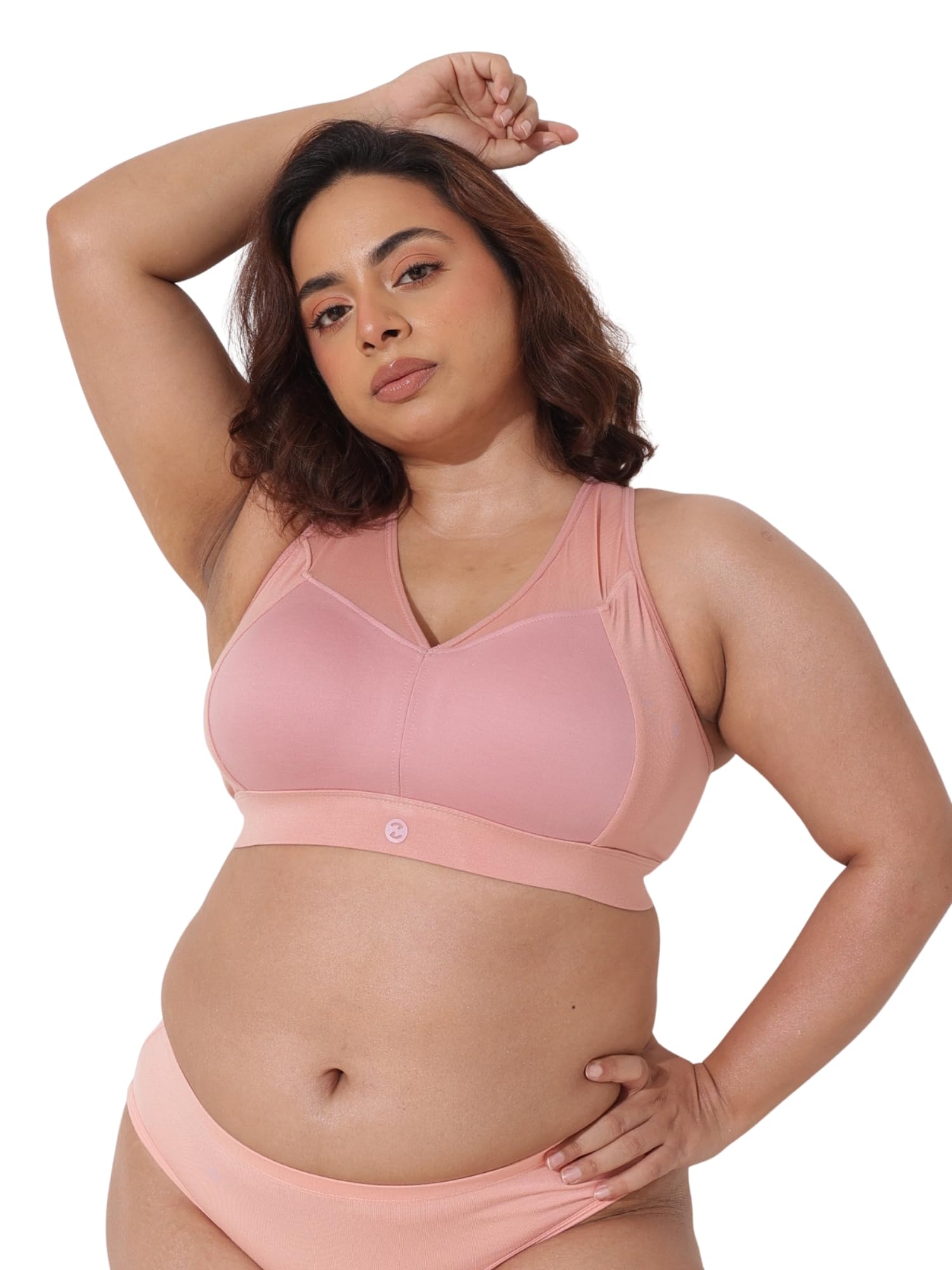 Sculpt Lift Anti Sag Bra with Powermesh Shoulder Strap-image-8