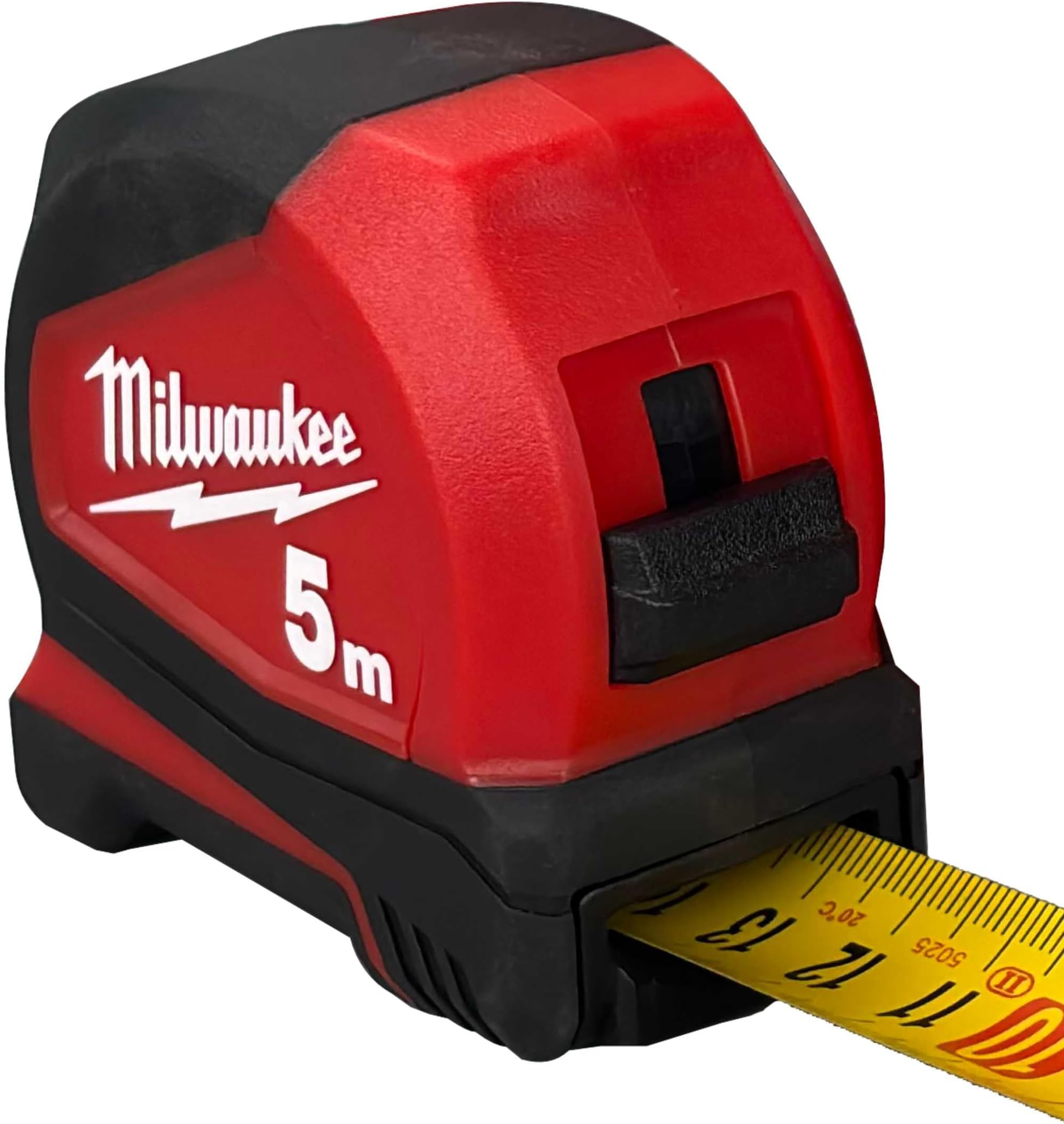 Milwaukee 4932459593 C5/25 5m Pro Compact Metric Tape Measure, Black