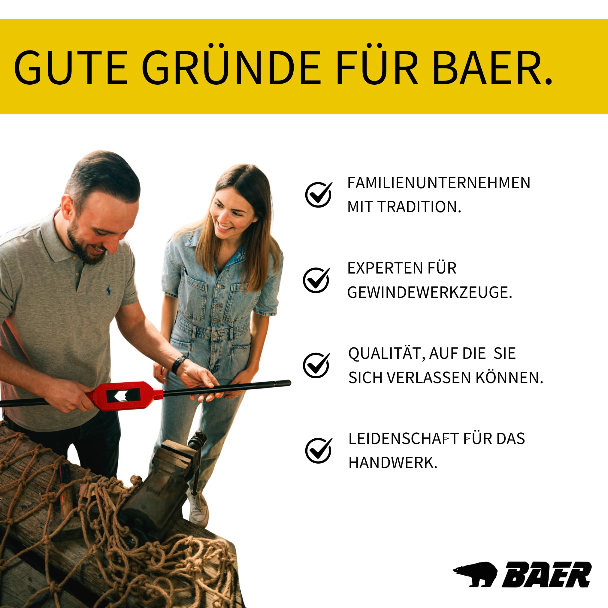 BAER HSSE Spiralbohrer Set 1-13mm (25-tlg, 0,5mm Abstufung) Kobalt Metallbohrer für Edelstahl, INOX, Stahl, Blech, rostfrei | HSS-E Bohrerset DIN 338, Dreikantschaft ab 4mm | Bohrmaschine Akkubohrer