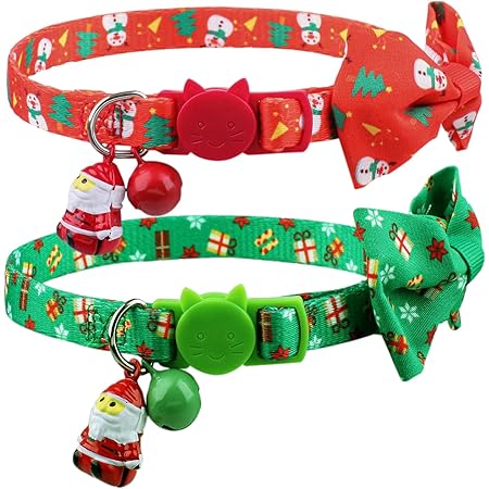 christmas cat collars amazon