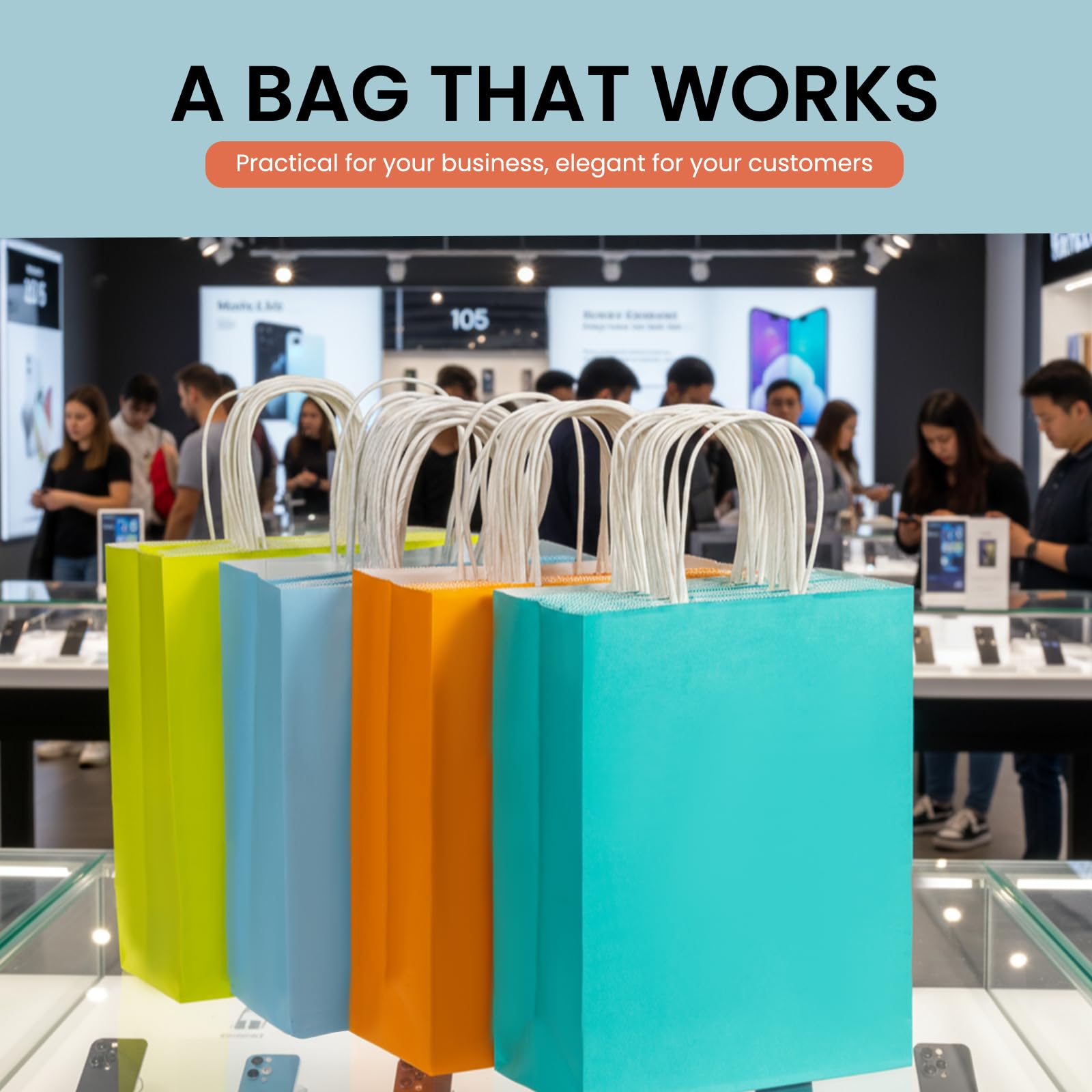 Custom Printed Kraft Paper Bags for Small Business Custom Bags With Logo For Small Business Personalized Gift Bags In Bulk Customized Paper Bag Customizable Customized Shopping Bag