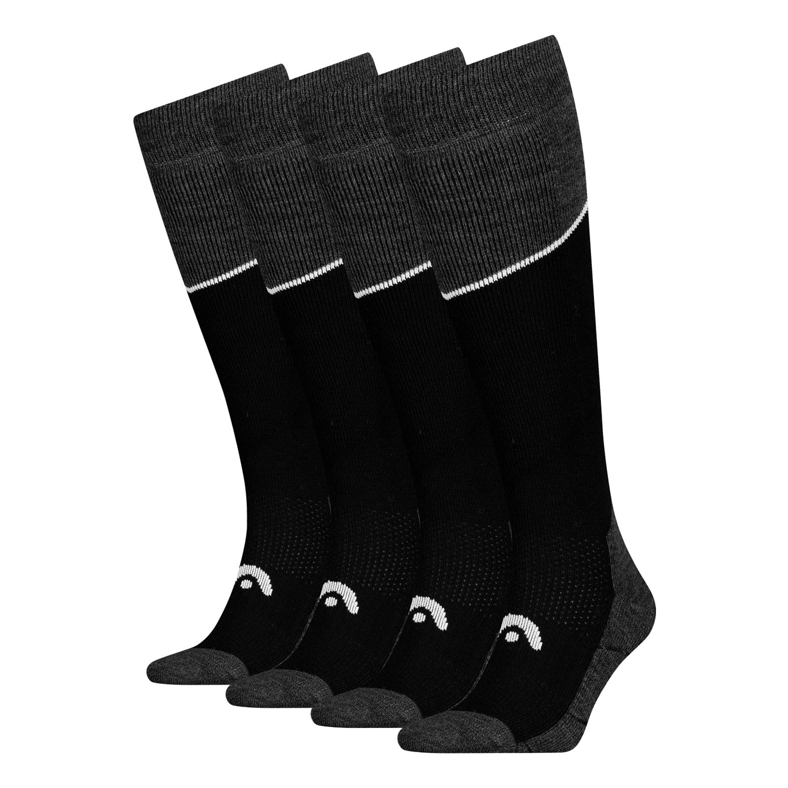 HEAD Unisex Ski Beginner Kneehigh Kneehigh sock (2er Pack)