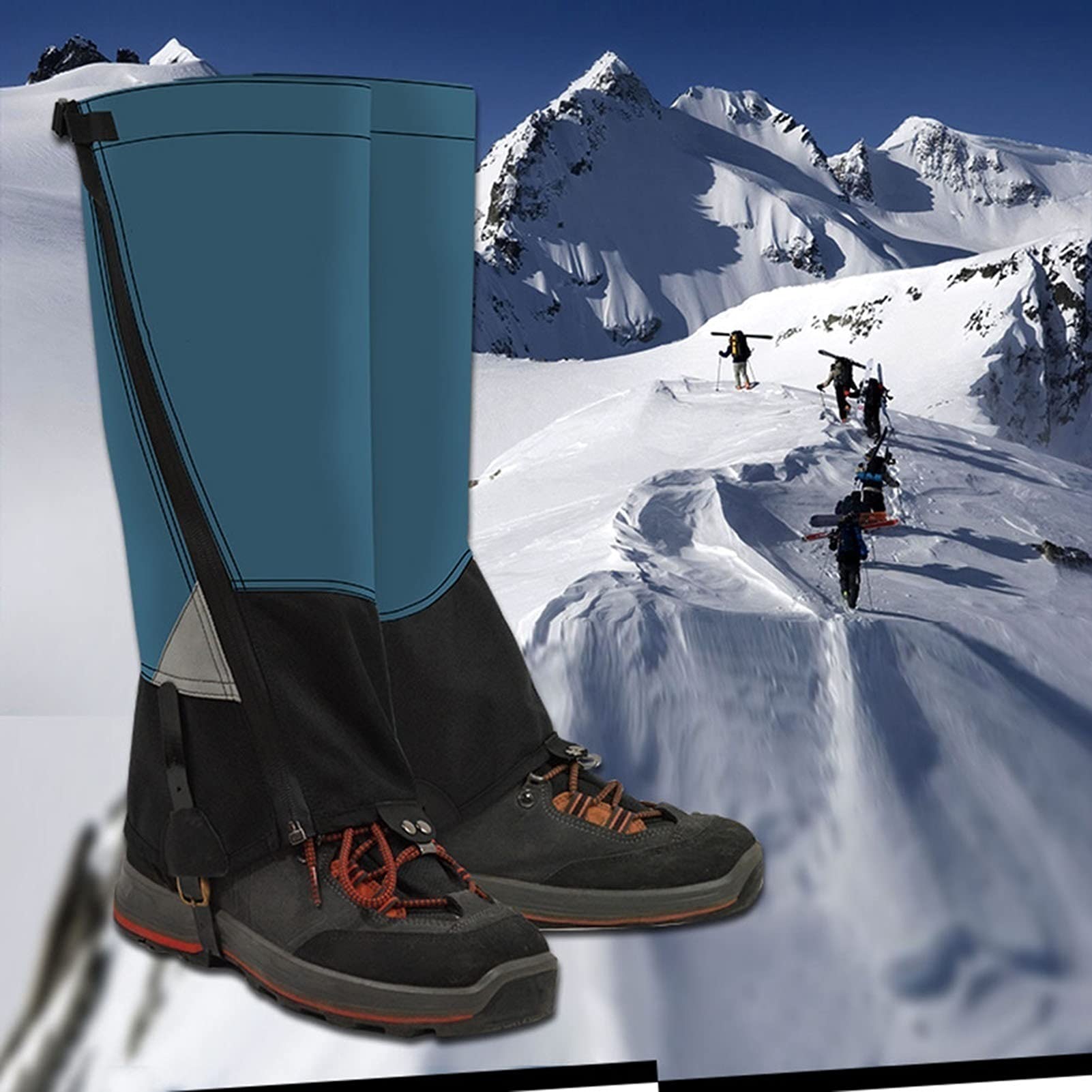 Leggings da Viaggio Leggings Leggings, Coperchio Protettivo Anti-Serpente, Adatto for Uomo E Donna Escursionismo, Alpinismo, Sci, Deserto Campeggio della Giungla (Color : C, Size : M)