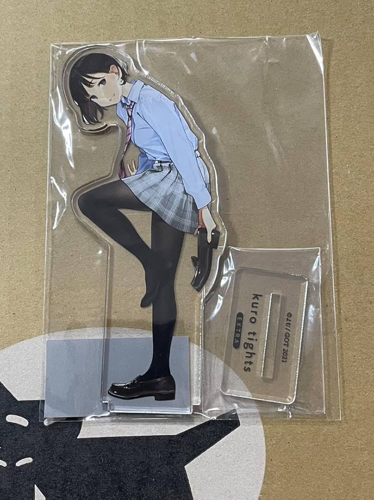 Amazon | くろタイツ EXTRA よむ アクリル スタンド フィギュア