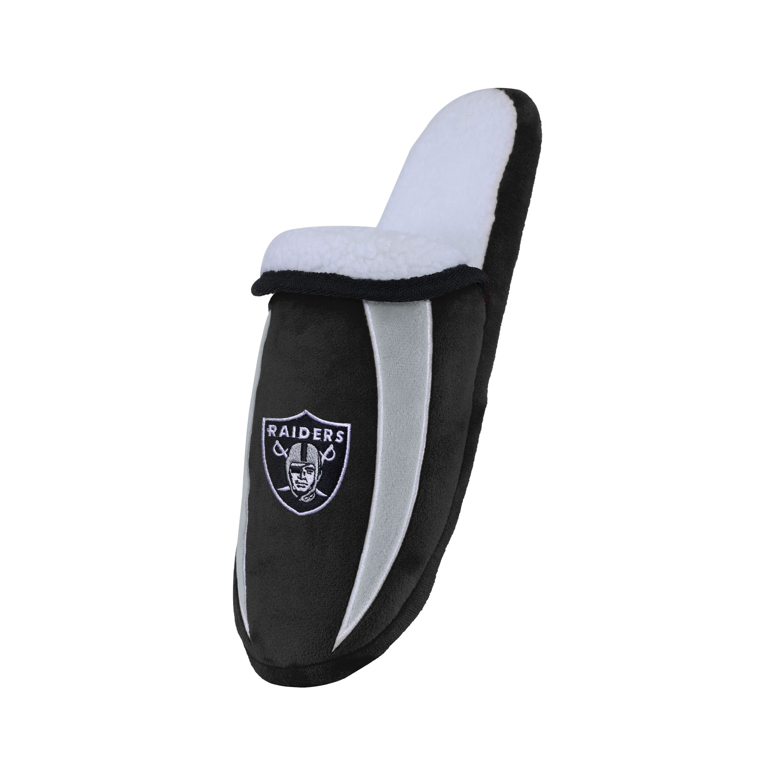 FOCO NFL Mens Football Team Logo Moccasin Slippers Shoes