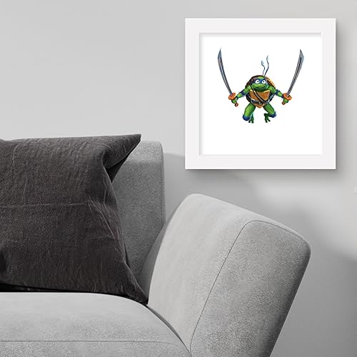 Miniatura 3 de Trends International Gallery Pops Nickelodeon Teenage Mutant Ninja Turtles Mutant Mayhem - Póster de pared de Leo, 12 x 12 pulgadas, versión de