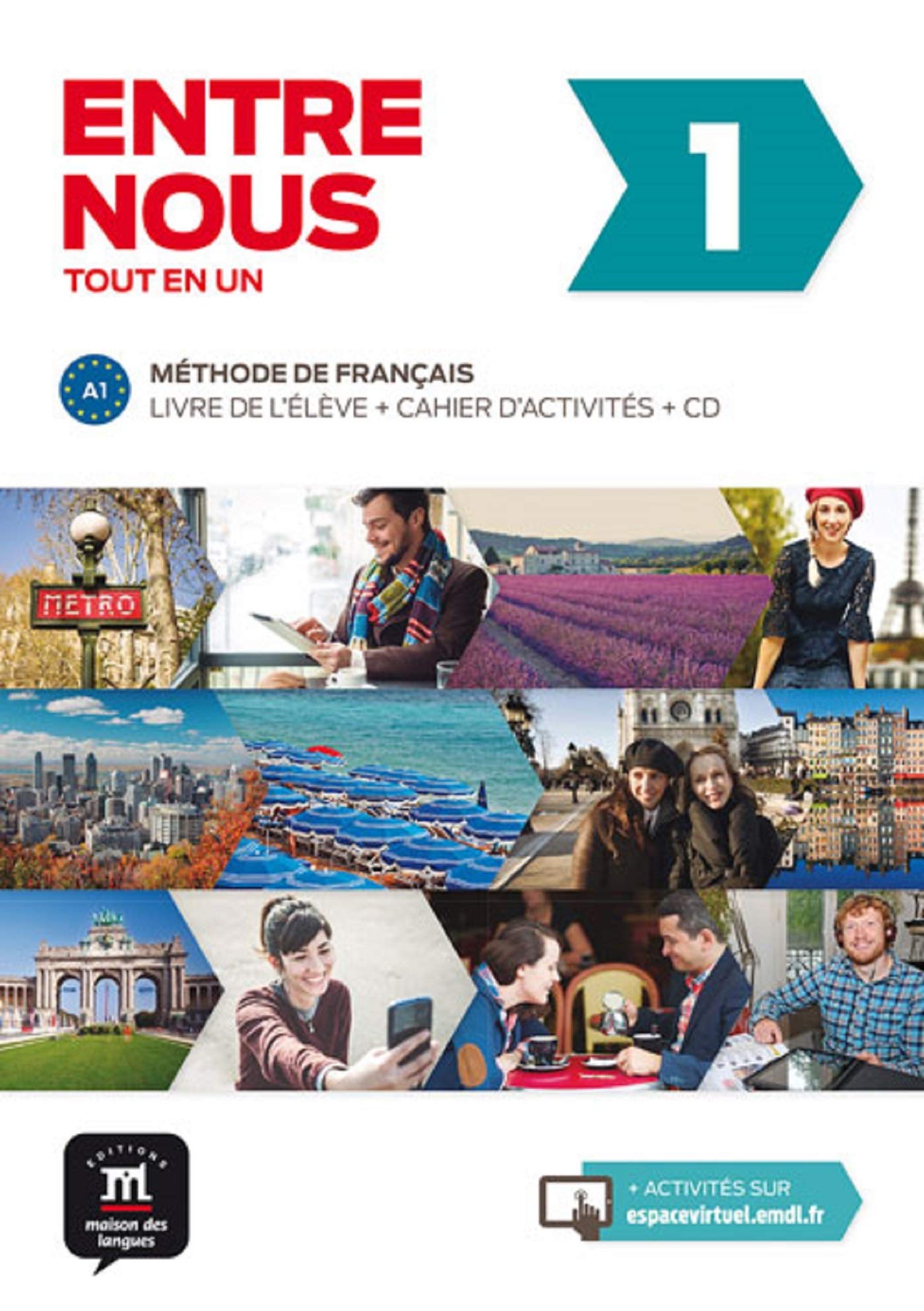 Entre Nous: Livre de l'eleve + Cahier d'activites 1 (A1) + online audio