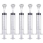 5 Packs 10ml Plastic Measuring Syringe With 5 Injector Kit, No Needle Perfume Dispenser Pump Perfume Refill Tool Perfume Decanting Supplies for Travel Empty Perfume Bottles