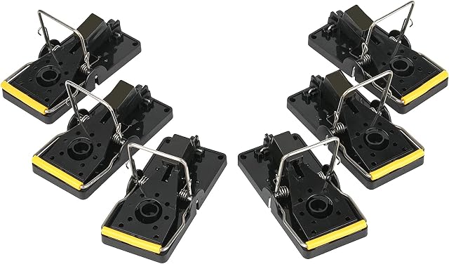 Ales Mouse Trap, Reusable Snap Traps, High Sensitive Mouse Catcher, Rodent Trap, Mice Kill Mouse Control, Instantly Quick Response, Safe for Family and Pets