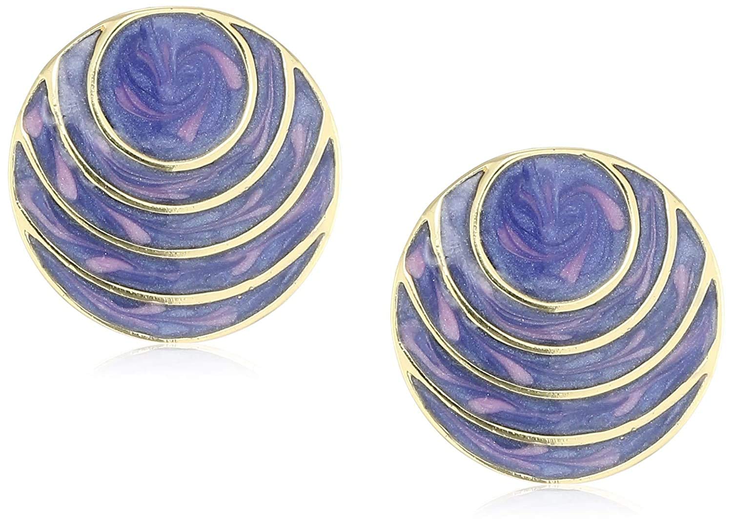 Combo Stud Earrings Plated Round Earrings For Women