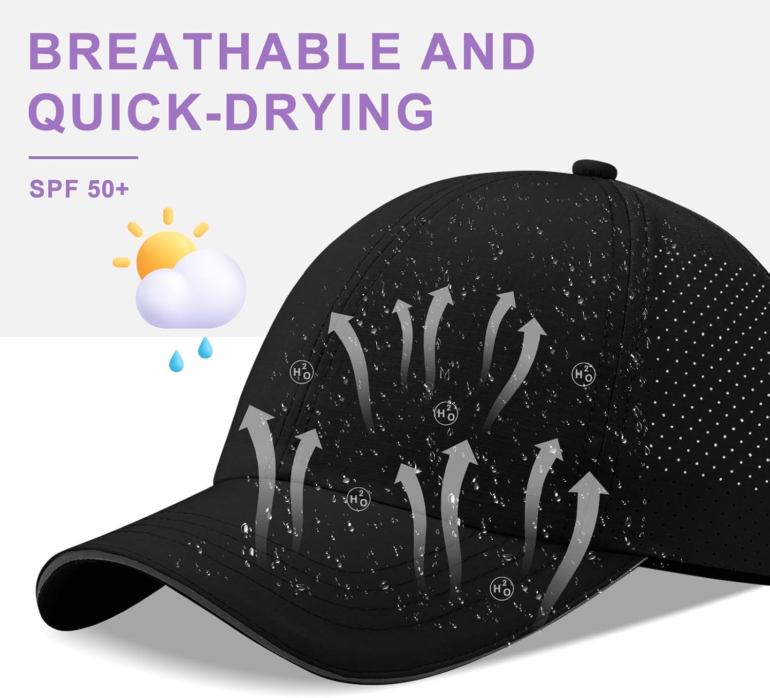 Women Criss Cross Ponytail Hat Mesh Quick Drying Baseball Cap High Messy Bun Ponycap Lightweight Outdoor Sports Hat - Image 4