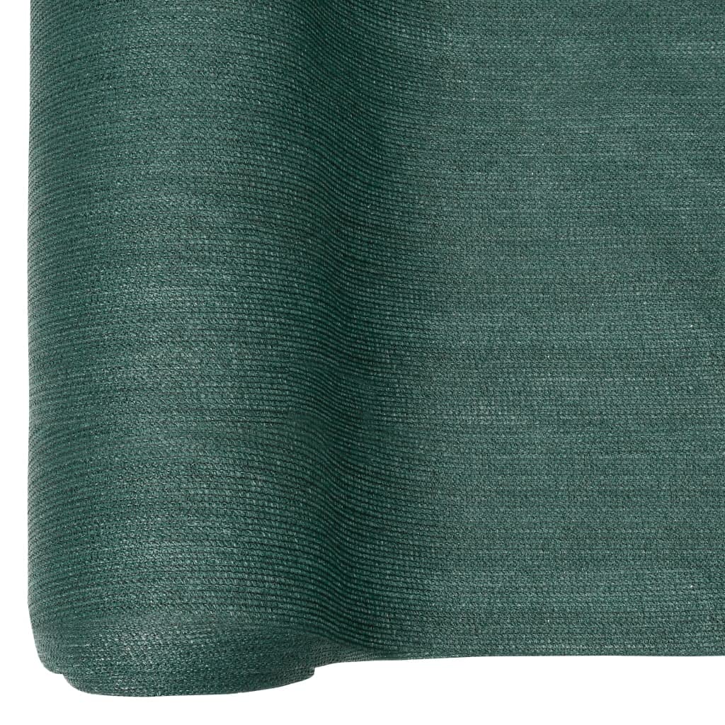 Rete frangivista in HDPE, verde, 1,2 x 25 m | 195 g/m², ritagliabile, per terrazza, balcone, giardino, resistente ai raggi UV