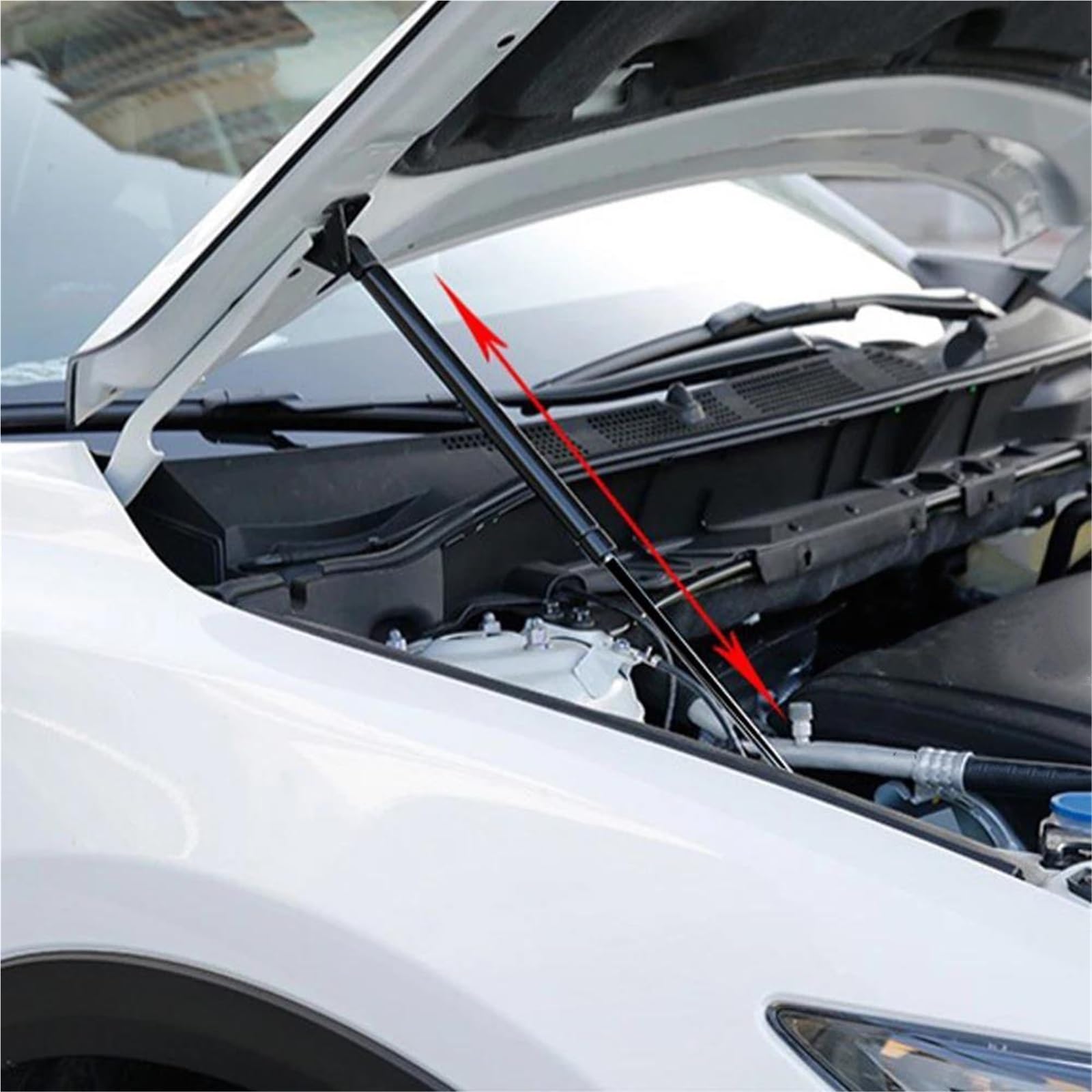 Amortiguadores De Gas Para El Capó Delantero Del Para Mazda CX-5 (2017-2025) Soportes De Elevación Y Repuesto De Resortes De Gas Resorte De Gas Capó De Motor