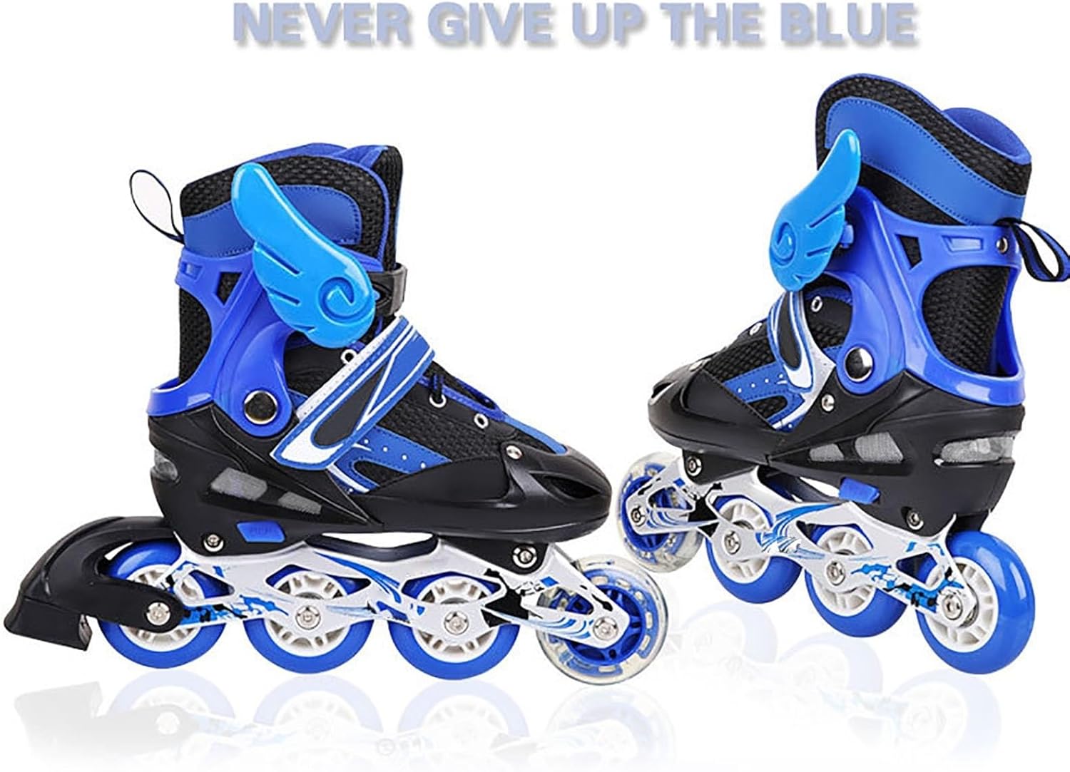 Adjustable Kids Inline Skates Girls Boys Roller Skates with Light Up Wheels Roller Blades with Protective Gear Indoor Outdoor Quad Skates, fdhgdfj454556