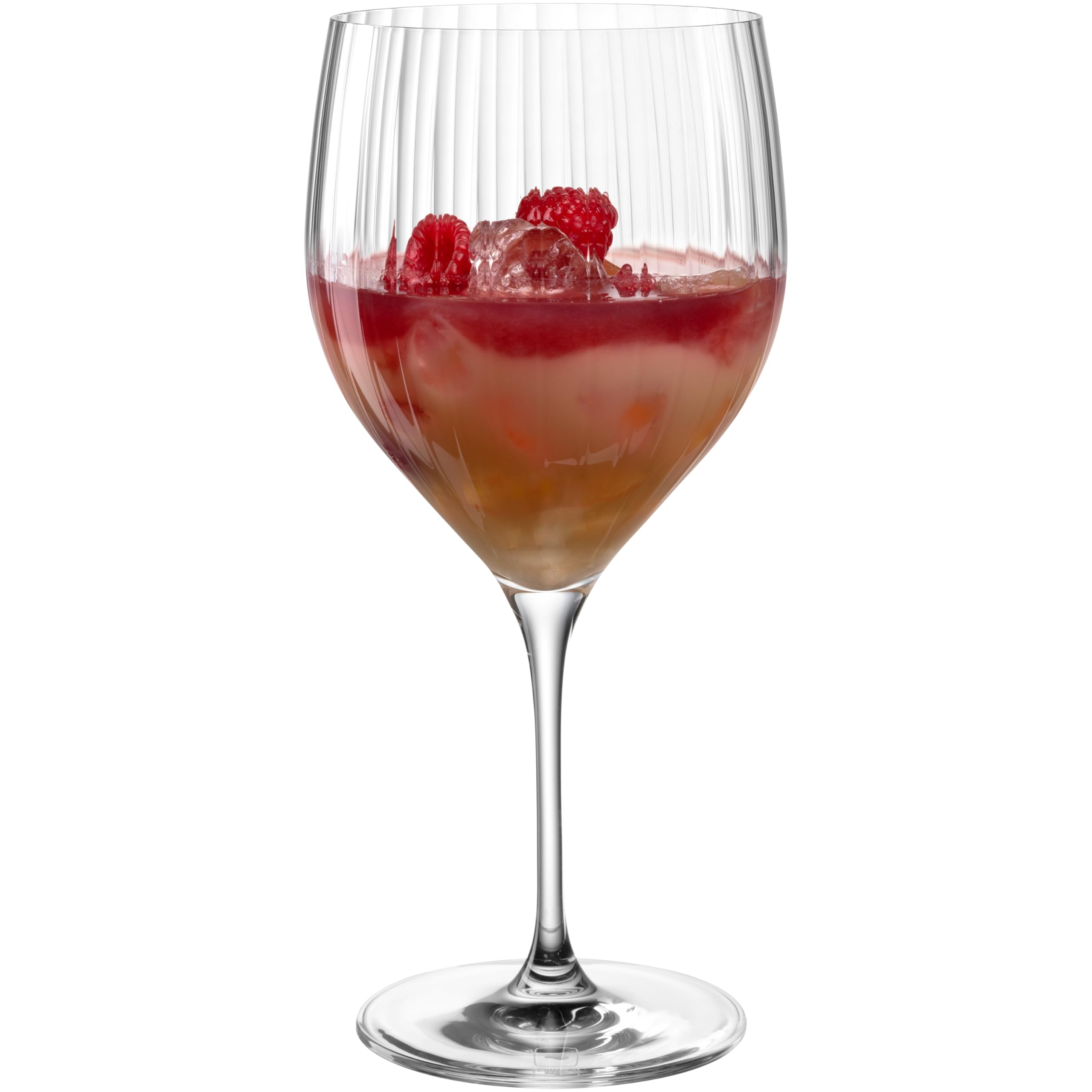 Lot De 4 Agitateurs à Cocktail Leonardo Poesia - Verre - Motif Coloré - 20 Cm