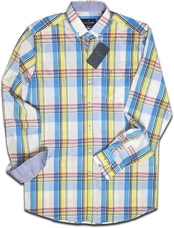 Daniel Hechter Paris Checked Egyptian Cotton Button Down Shirt
