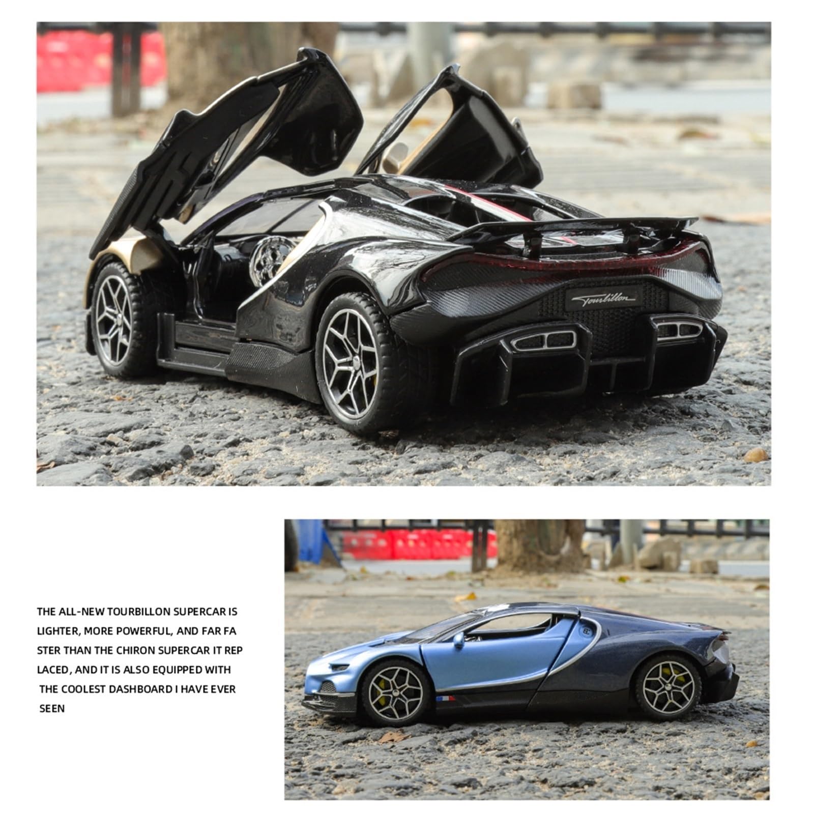 Amazon.co.jp: 1 32 ブガッティ トゥールビヨン 合金製 車模型