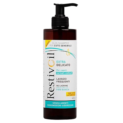 Immagine del prodotto RestivOil Extra Delicato Shampoo Olio Idratante per Capelli da Normali a Delicati, 400ml, 400 millilitro, 1