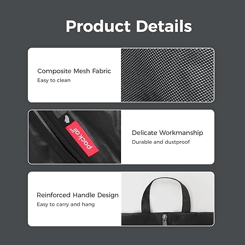 Miniatura 6 de pack all Bolsa de zapatos de tamaño grande para viajes, bolsa de zapatos resistente al agua para gimnasio, bolsa de tacos de fútbol resistente al