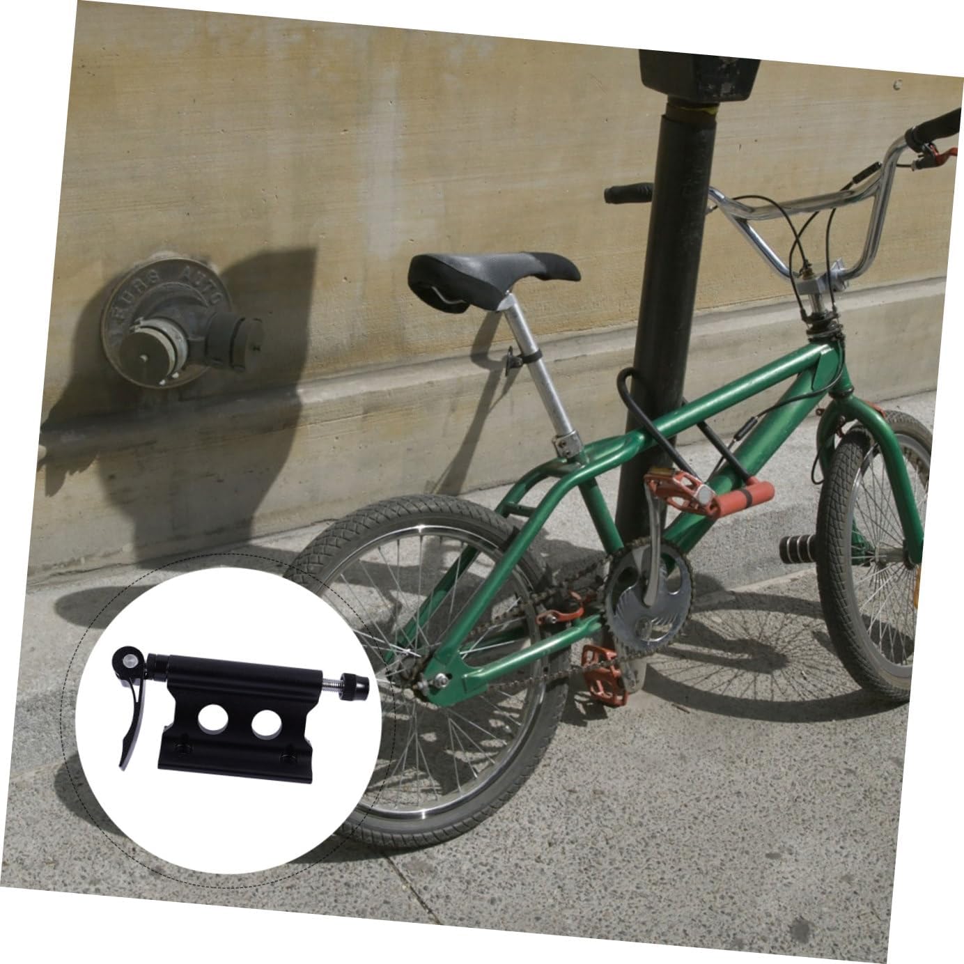 Bike Fork Mount Quick Release Clip for Truck Storage and Rack Accessories