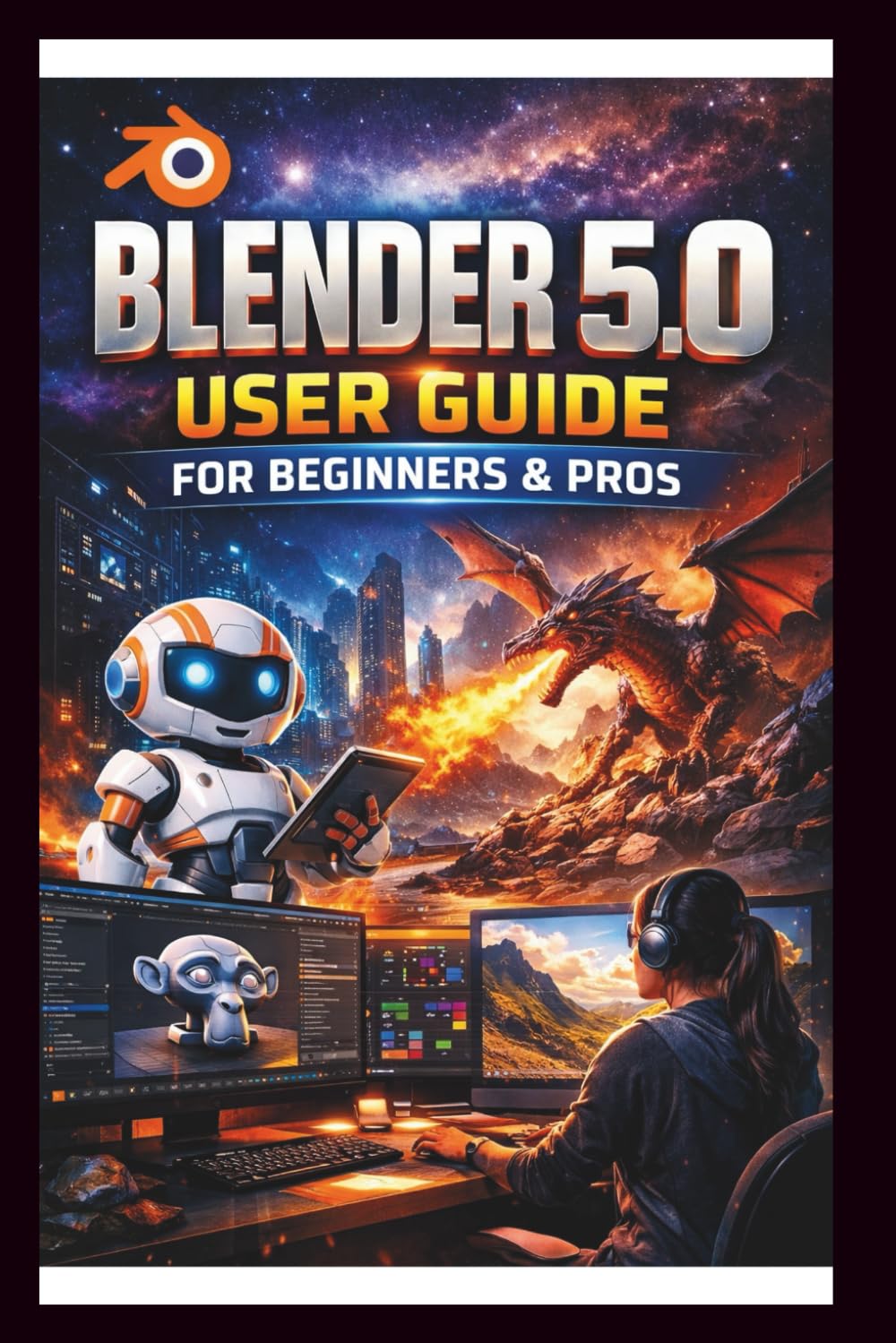 Blender 5.0 User Guide For Beginners And Pro: Step-by-step guide to unlocking advanced geometry handling,rendering cycles X optimisation and ... for stunning 3D creations (Tech Made Easy)