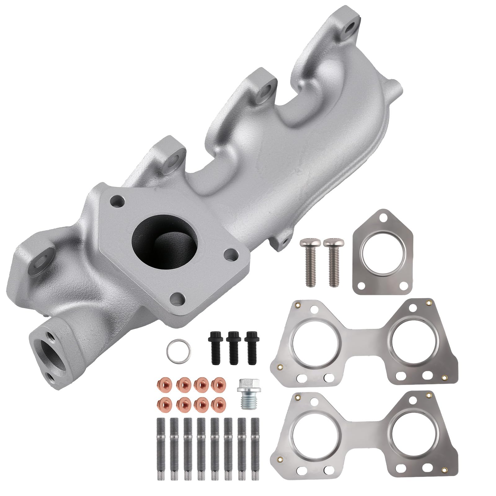 maXpeedingrods Colector de escape de hierro fundido para BMW Serie 1, 2, 3, 4, 5, X1, X3