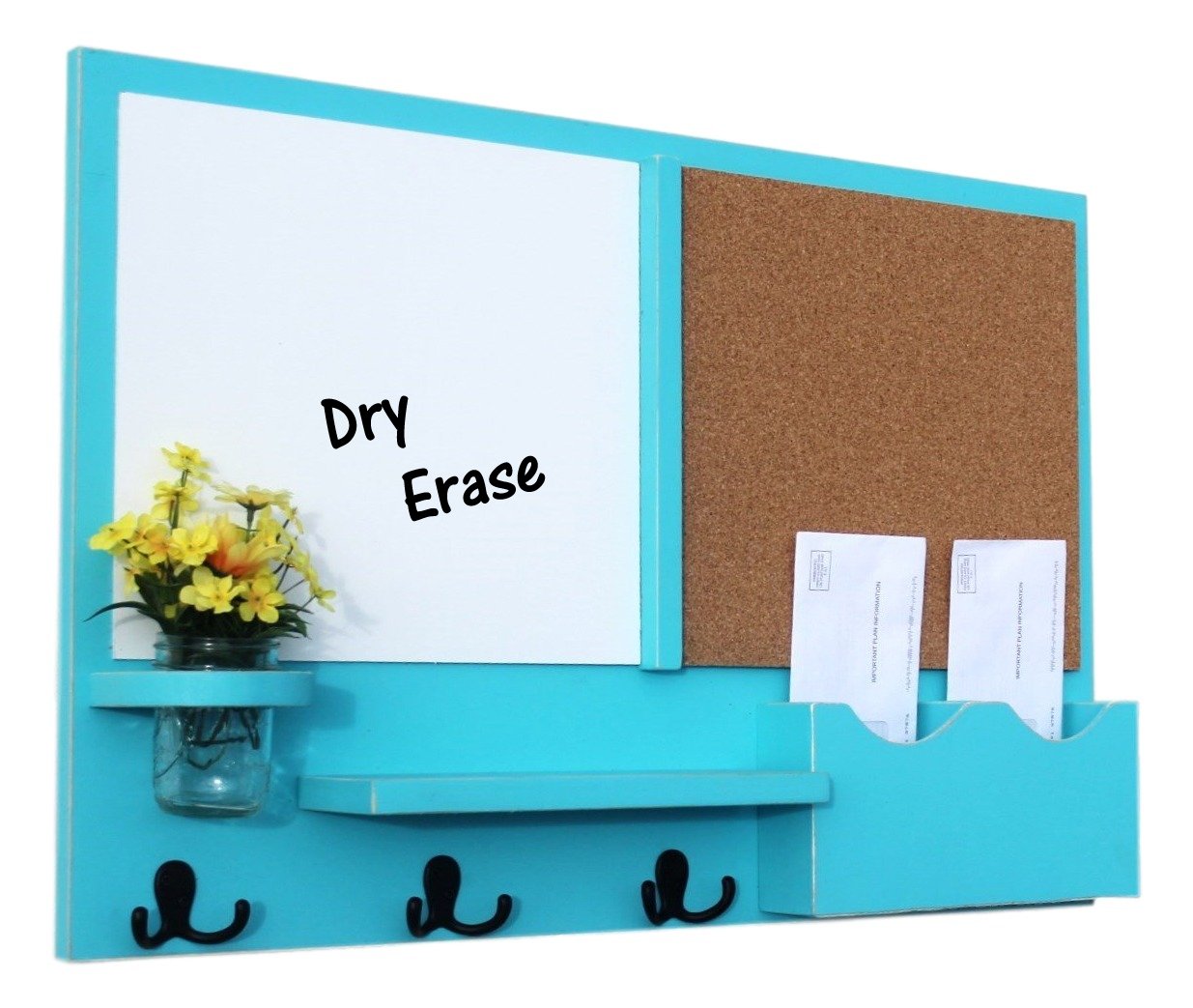 Legacy Studio Decor Message Center With White Board And Cork