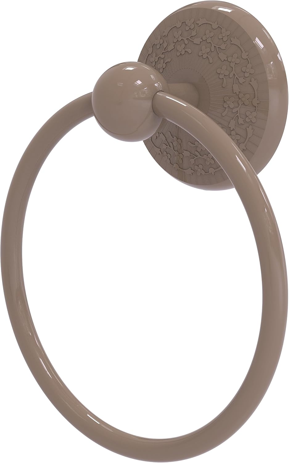 Allied Brass PMC-16 Prestige Monte Carlo Collection Towel Ring, Satin Brass