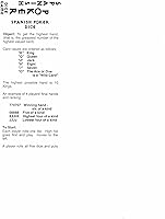 Vista 2 de Juego de dados de póquer español