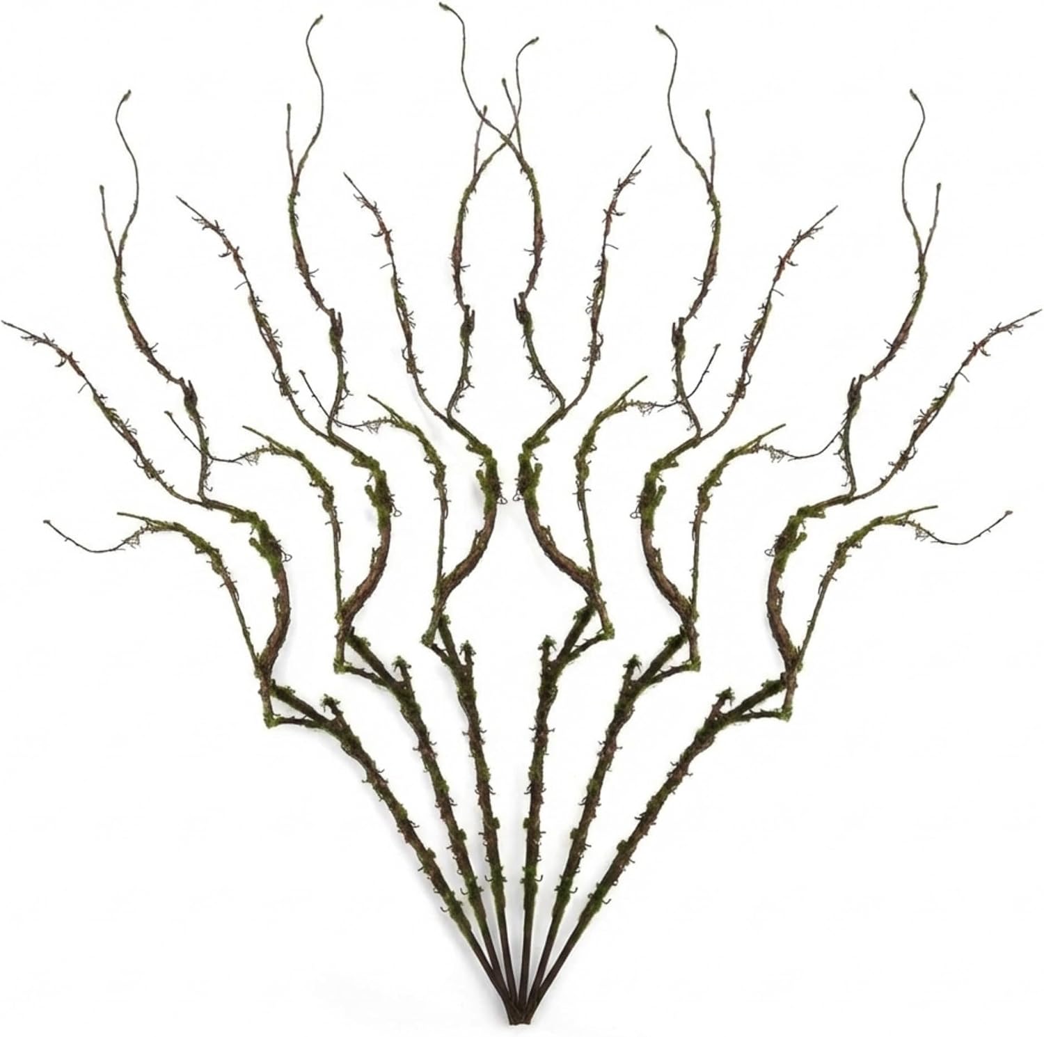 Larksilk 36" Twig Spray with Moss- 6 Pack
