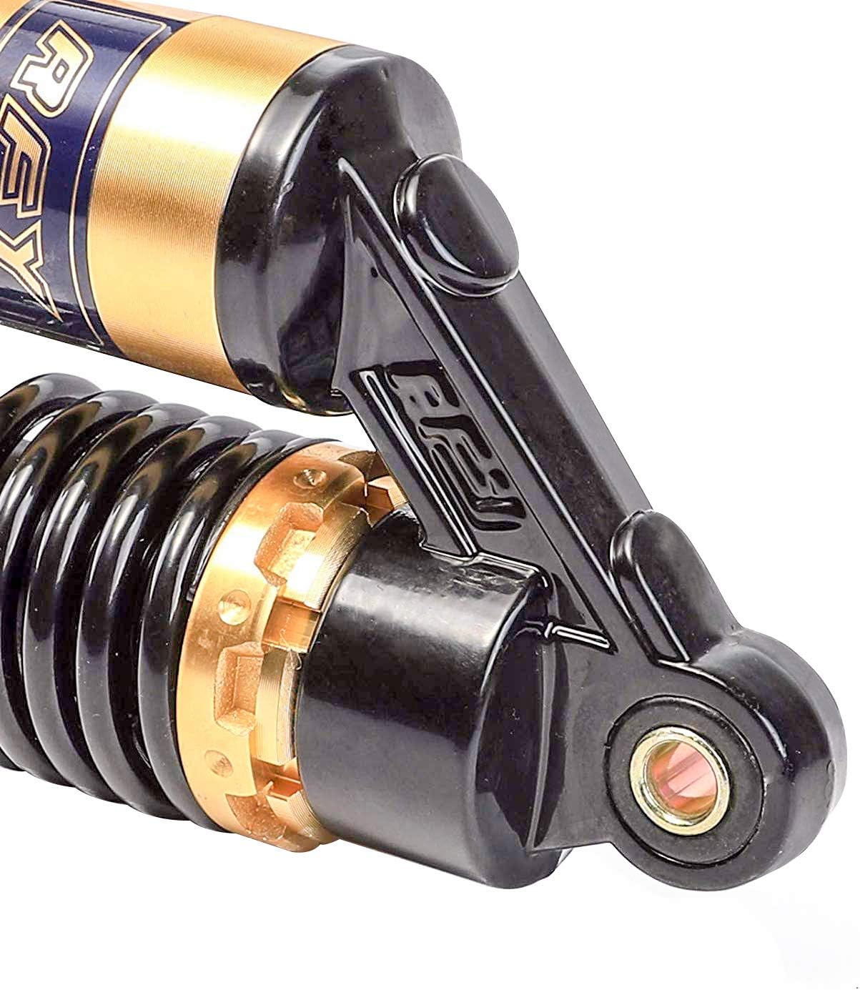 Pair 11" 280mm Motorcycle Air Rear Shock Absorbers Suspension Adjustable for Pit Dirt Bike Quad ATV