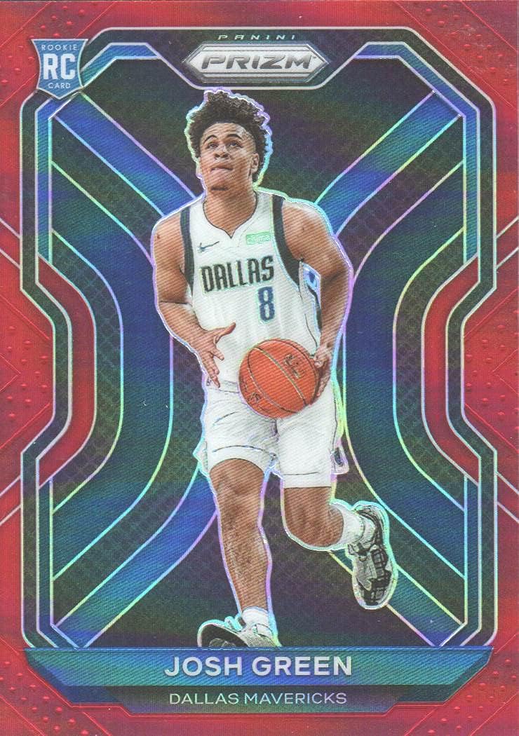 2020-21 Panini Prizm Basketball Prizms Red #274 Josh Green 288/299