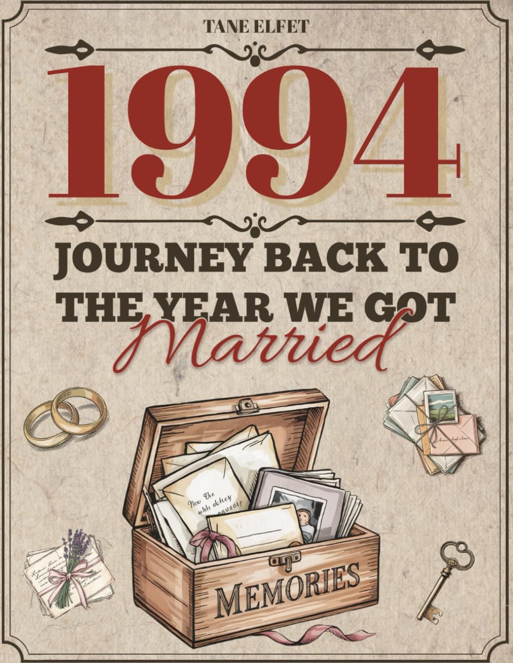 1994: Journey Back to the Year We Got Married: A nostalgic anniversary memory book for couples, reflections, prompts & puzzles