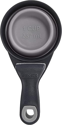 Miniatura 6 de Bol de comida para mascotas plegable KlipScoop de Dexas, GrisAzul