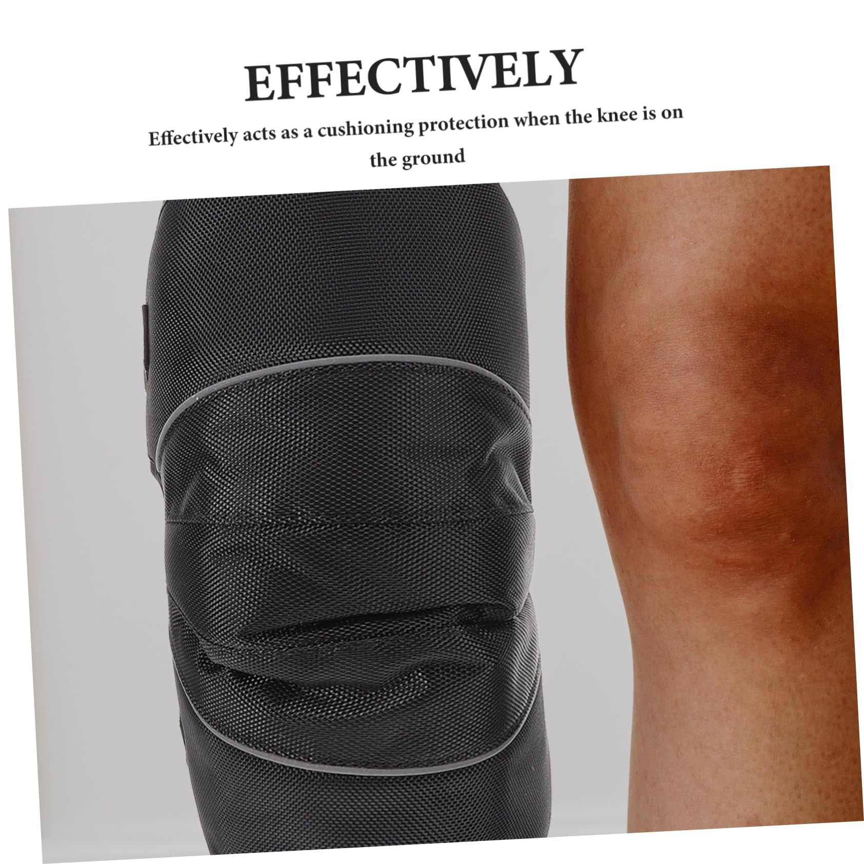 Healeved 4 Ensembles Vélo Protecteur Sportifs Du Genou Gardiens Du Genou Plus Taille Patins De Skate Coussinets De Protection Faux Cuir Black 2 Pièces * 4