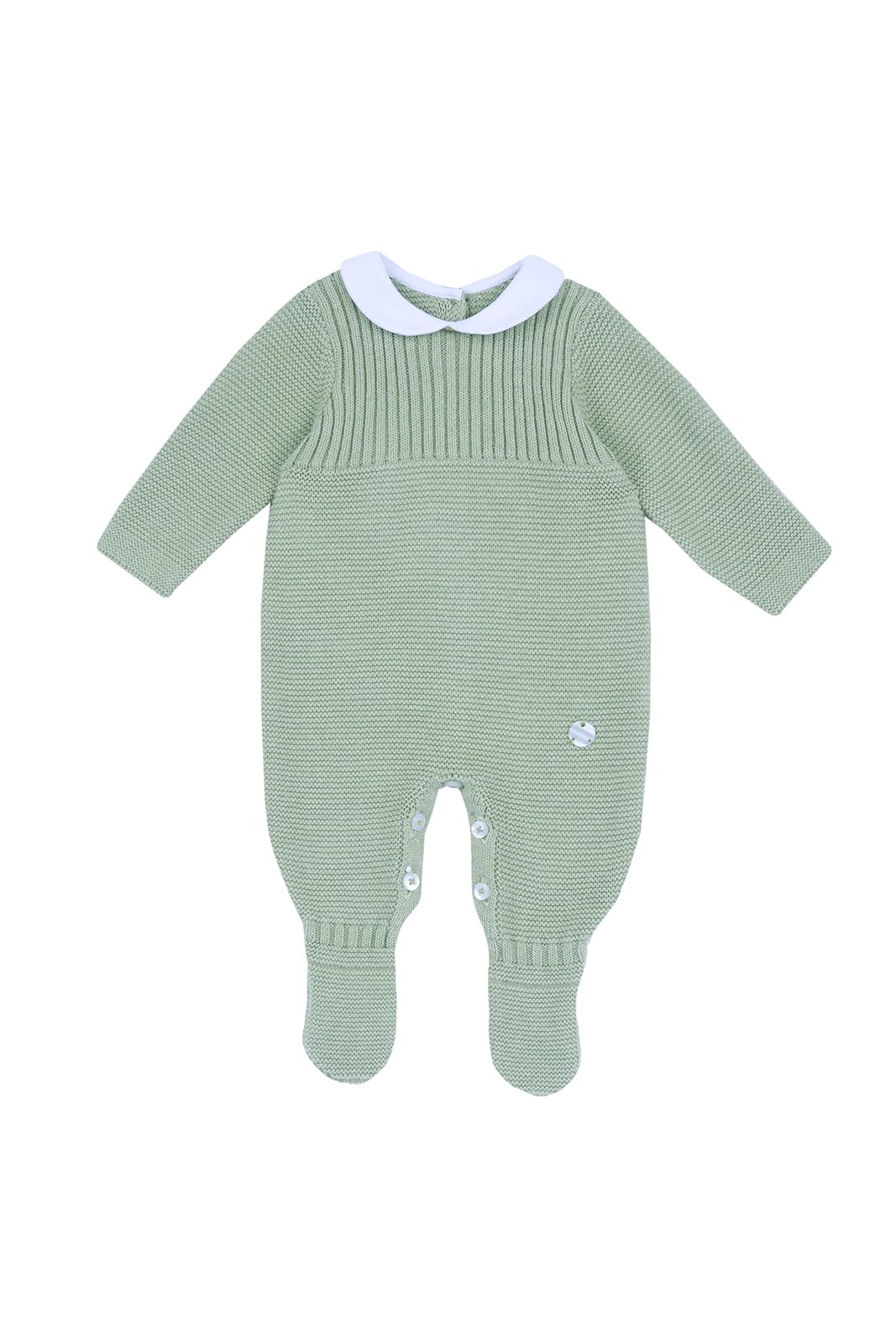 Chicco Tutina In Tricot Di Cotone con Piedino Mamelucos para bebés y niños pequeños Unisex bebé