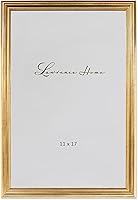 Vista 14 de Lawrence Frames Marco de fotos dorado bruñido Sutter de 5" de largo x 5" de ancho