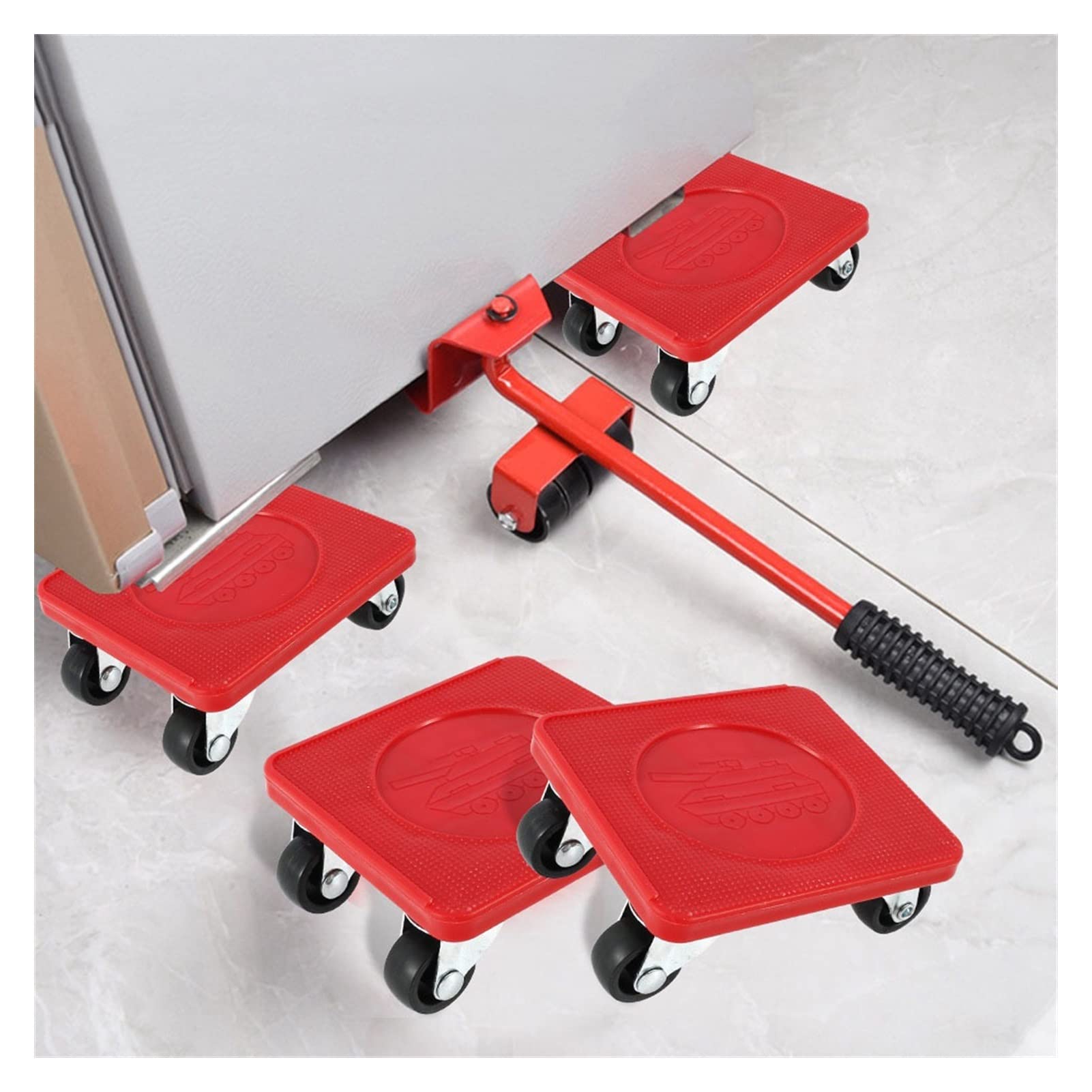 Podnośnik przyczepy, Meble MOVER Zestaw Meble Meble Miłośnik Narzędzie Transport Lifter Heavy Phufs Moving Wheel Roller Bar Narzędzia ręczne,Odporny na korozję