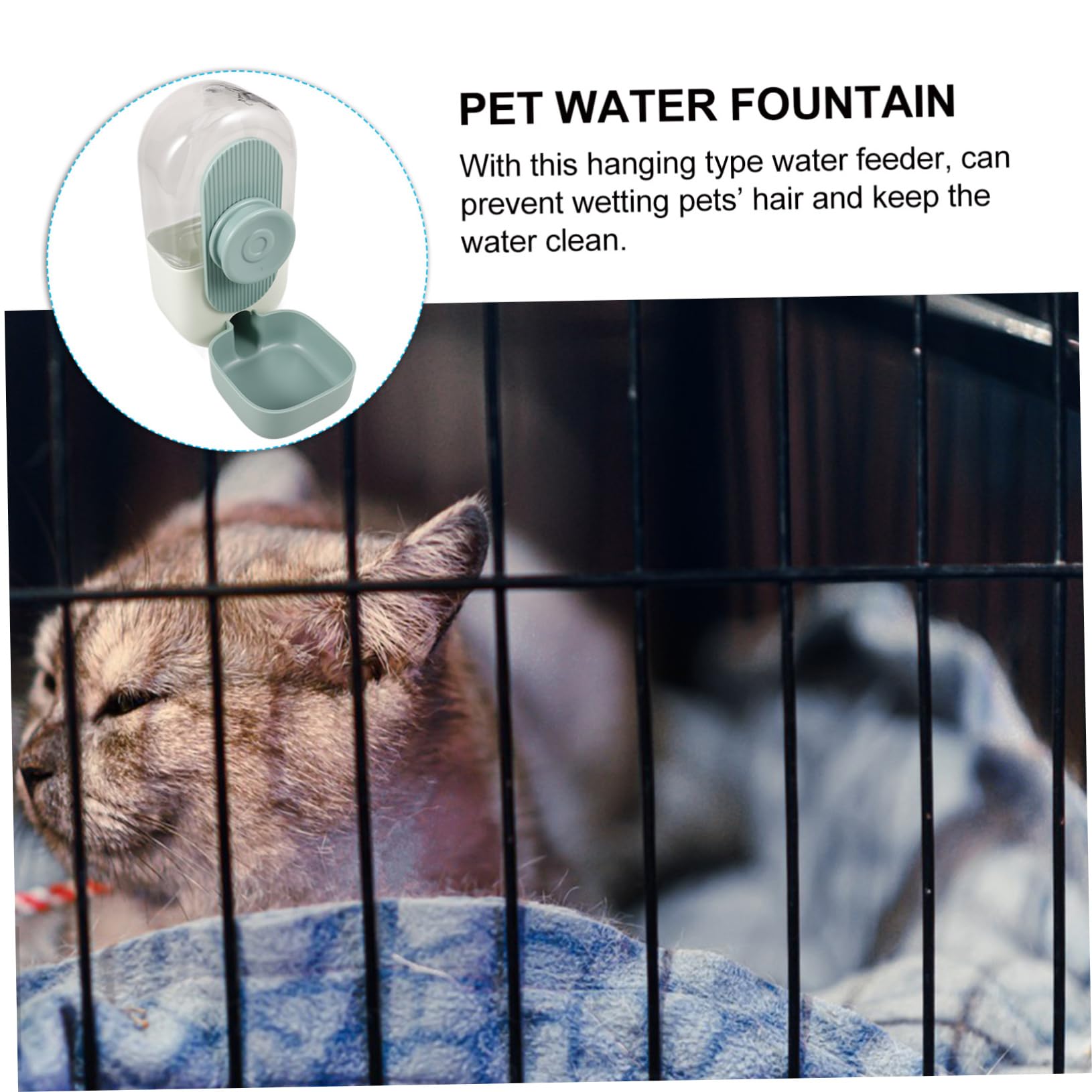 Yardwe 5 Uds Fuente De Agua para Mascotas Bebedero Automático para Mascotas Alimentador De Botella De Agua para Perros Alimentador para Gatos Alimentador De Agua para Cachorros